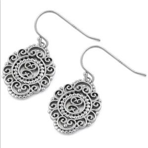 Sterling Silver Bali Dangle Earrings